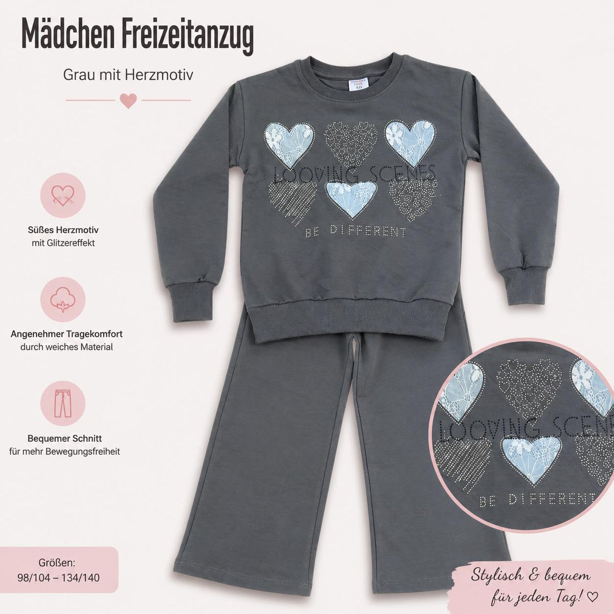 Mädchen - Freizeitanzug Set