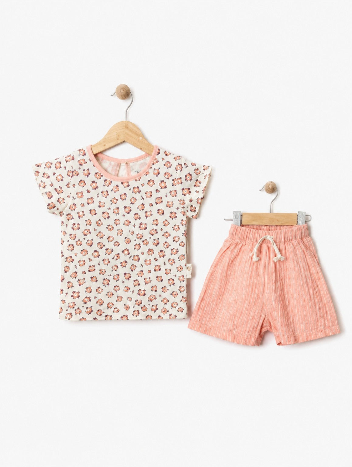 Rosalie-Blütentraum Set – 2-teilig aus 100 % Baumwolle