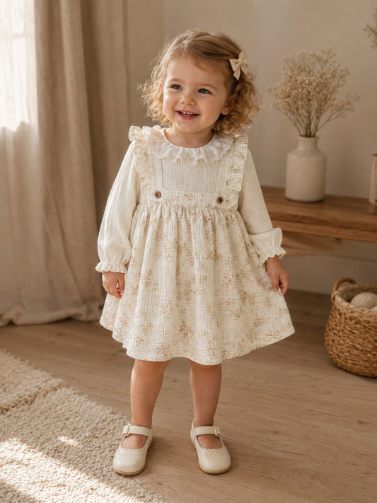 Linas Spitzenkleid – aus 100 % Baumwolle