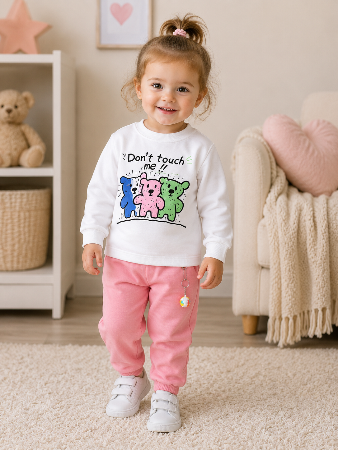 Mädchen Freizeitanzug „Happy Bears“ 🧸