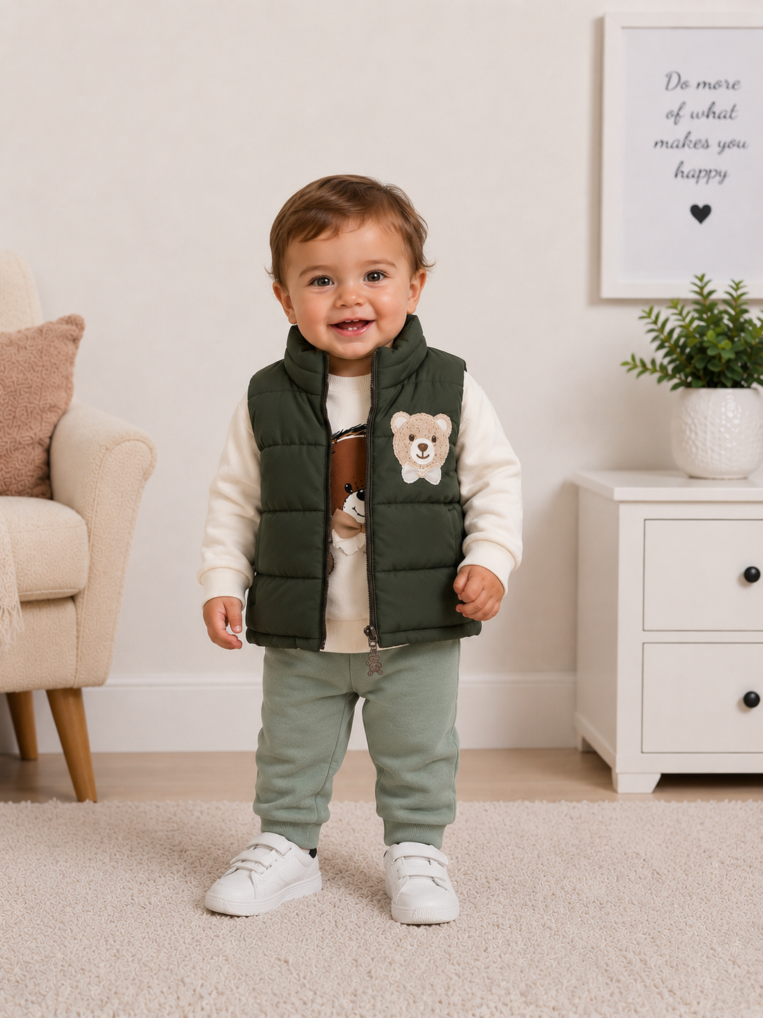 Jungen 3-teiliger Freizeitanzug „Teddy Adventure“