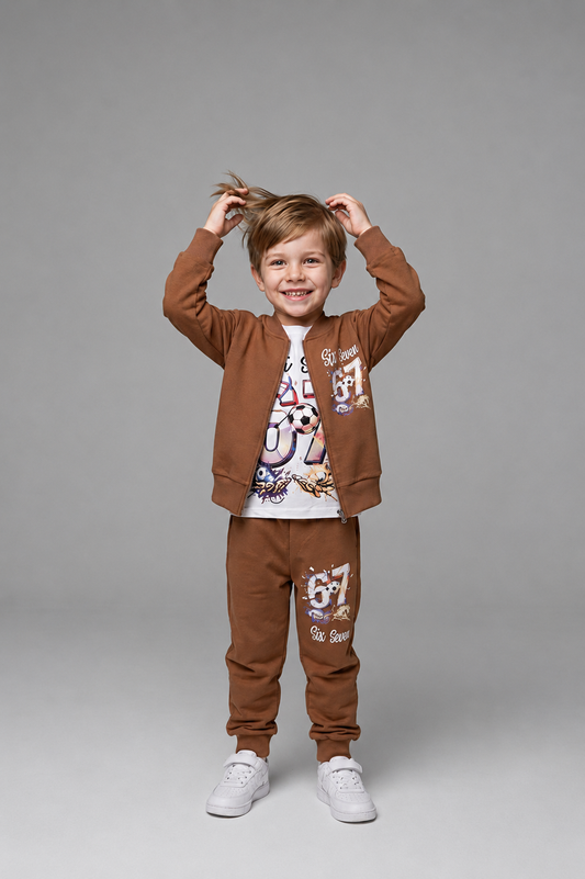 🤎 Six Seven – Jungen 3-Teiler „Urban Soccer“